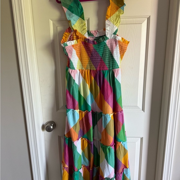NWT Colorful Smocked Sundress - Picture 3 of 7